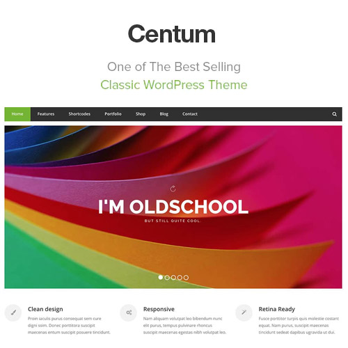 Centum – Responsive WordPress Theme